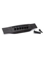 Martin Plain Bridge & Endpins - Ebony Plain