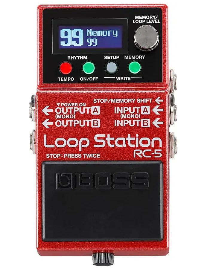 Boss RC-5 Loop Station Compact Phrase Recorder Pedal