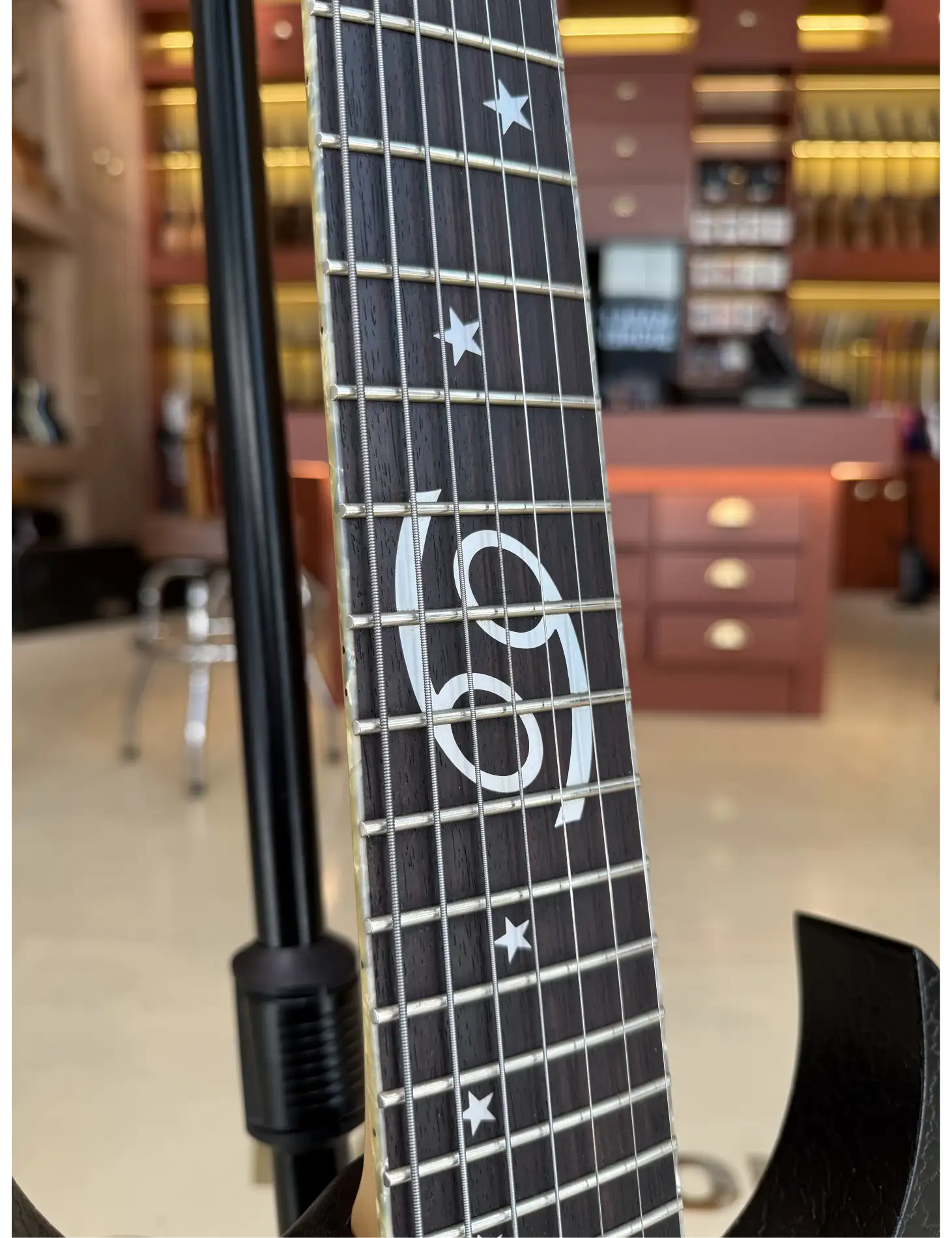 Ibanez APEX1-BBK James "Munky" Shaffer Signature 2009 - Biker's Black (KOЯN)