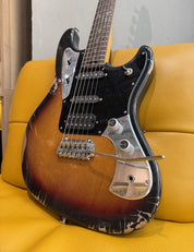 Valiant Mercury Distressed Sunburst Tremolo Version