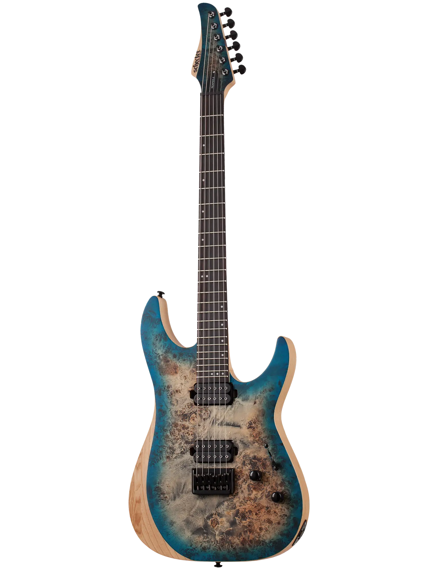 Schecter 1501-SHC Reaper-6 Electric Guitar-Satin Sky Burst