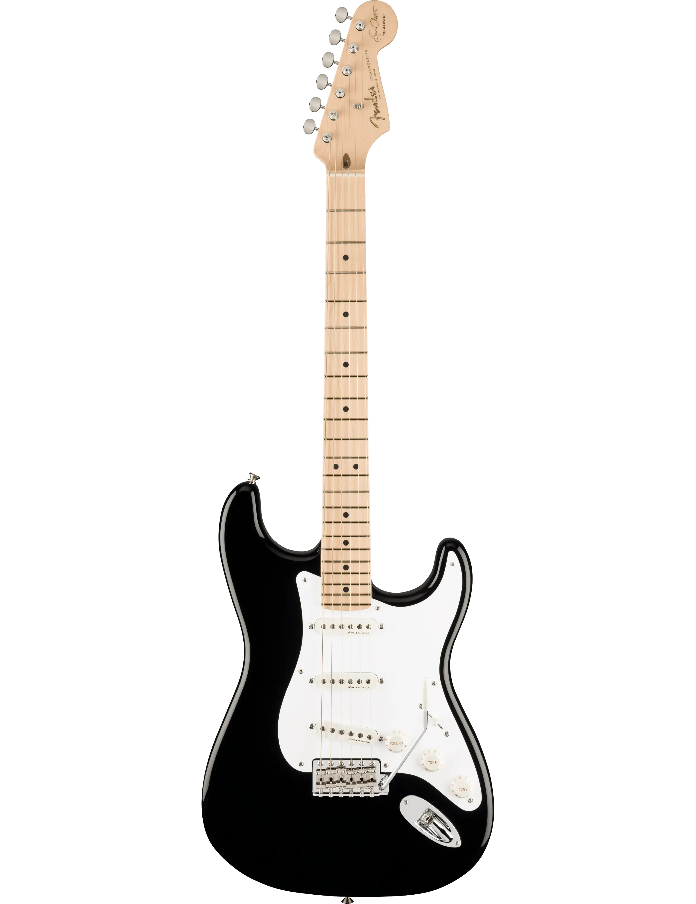 Fender Eric Clapton Stratocaster with Vintage Noiseless pickups and soft “V” maple neck, front view