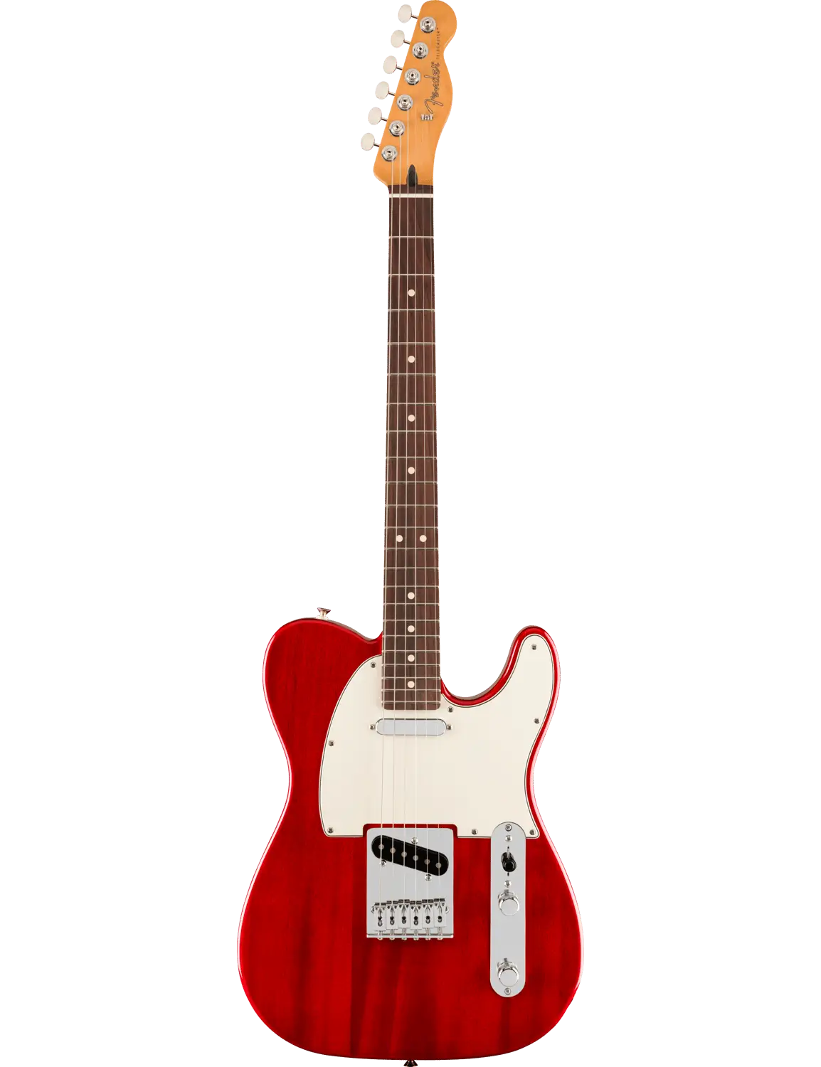 Fender Player II Telecaster in Sinister Red with Alnico V pickups and 6-saddle Tele bridge, front view