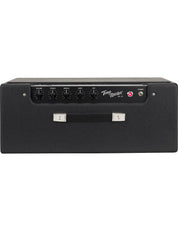 Close-up of Fender Tone Master FR-12 control knobs and switches