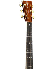 Martin 000-45 Joe Bonamassa acoustic guitar headstock close-up.