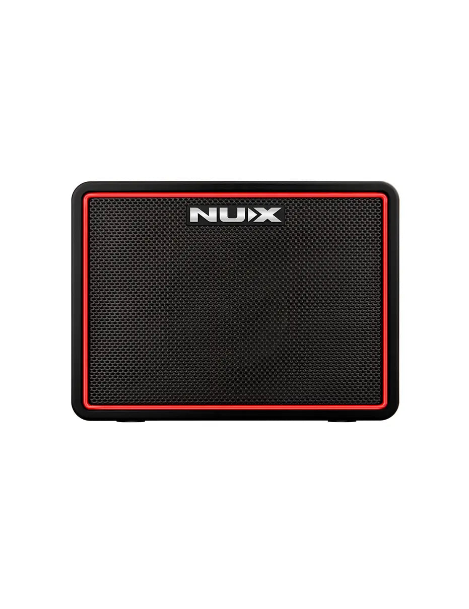 NUX Mighty Lite BT MKII portable desktop modeling amplifier with Bluetooth connectivity.
